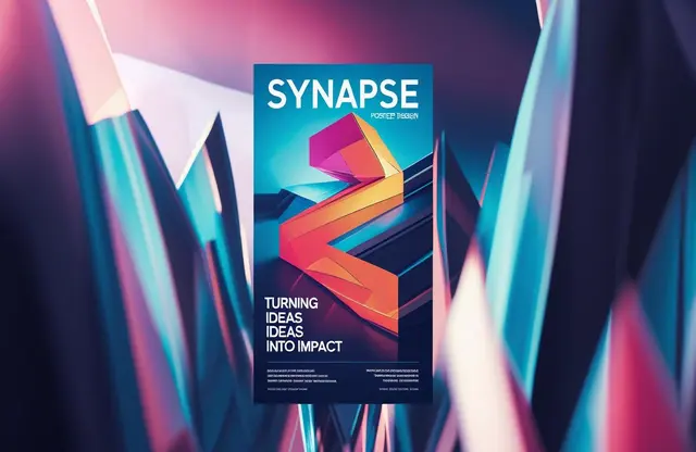 Synapse poster design turns ideas into high‑impact visuals | Synapse Blog